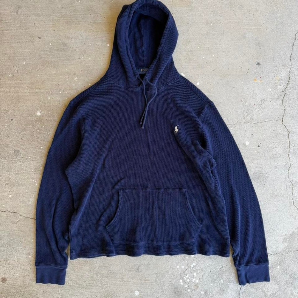 Polo Ralph Lauren navy blue hoodie